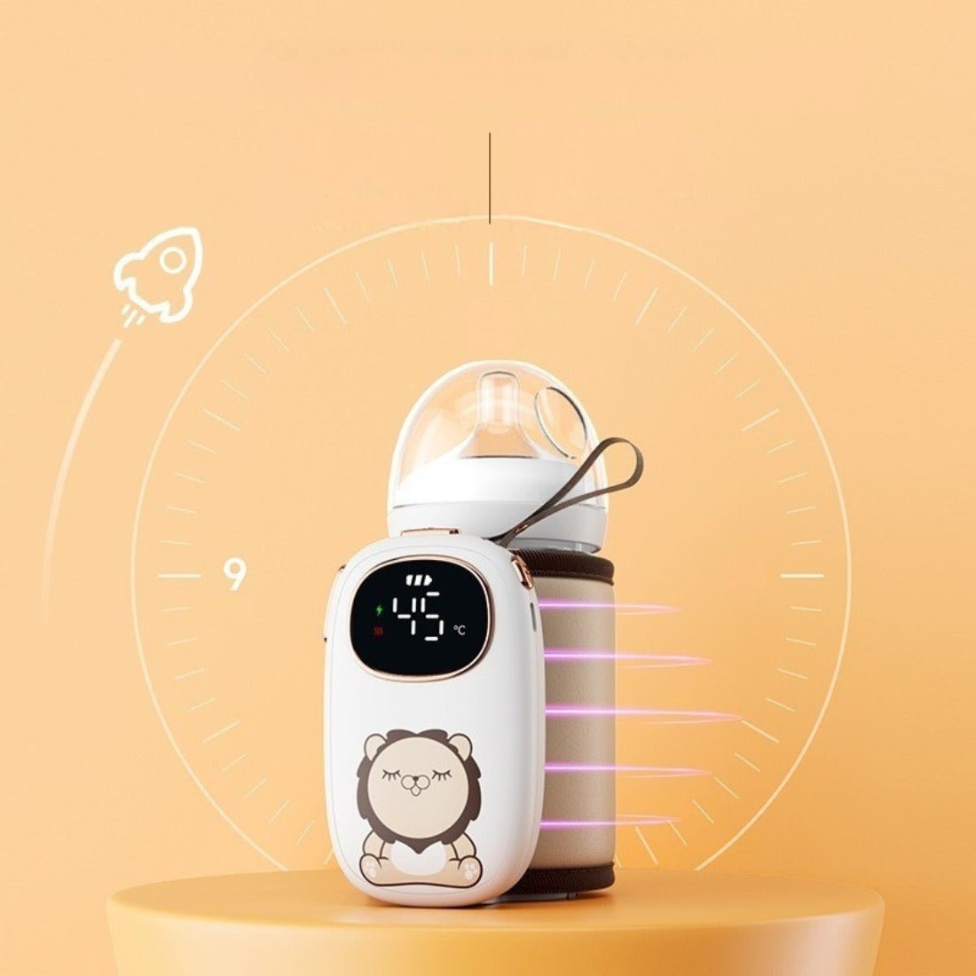 CHAUFFE BIBERON A BATTERIE | THERMO TENDANCE - Djimberry Bébé