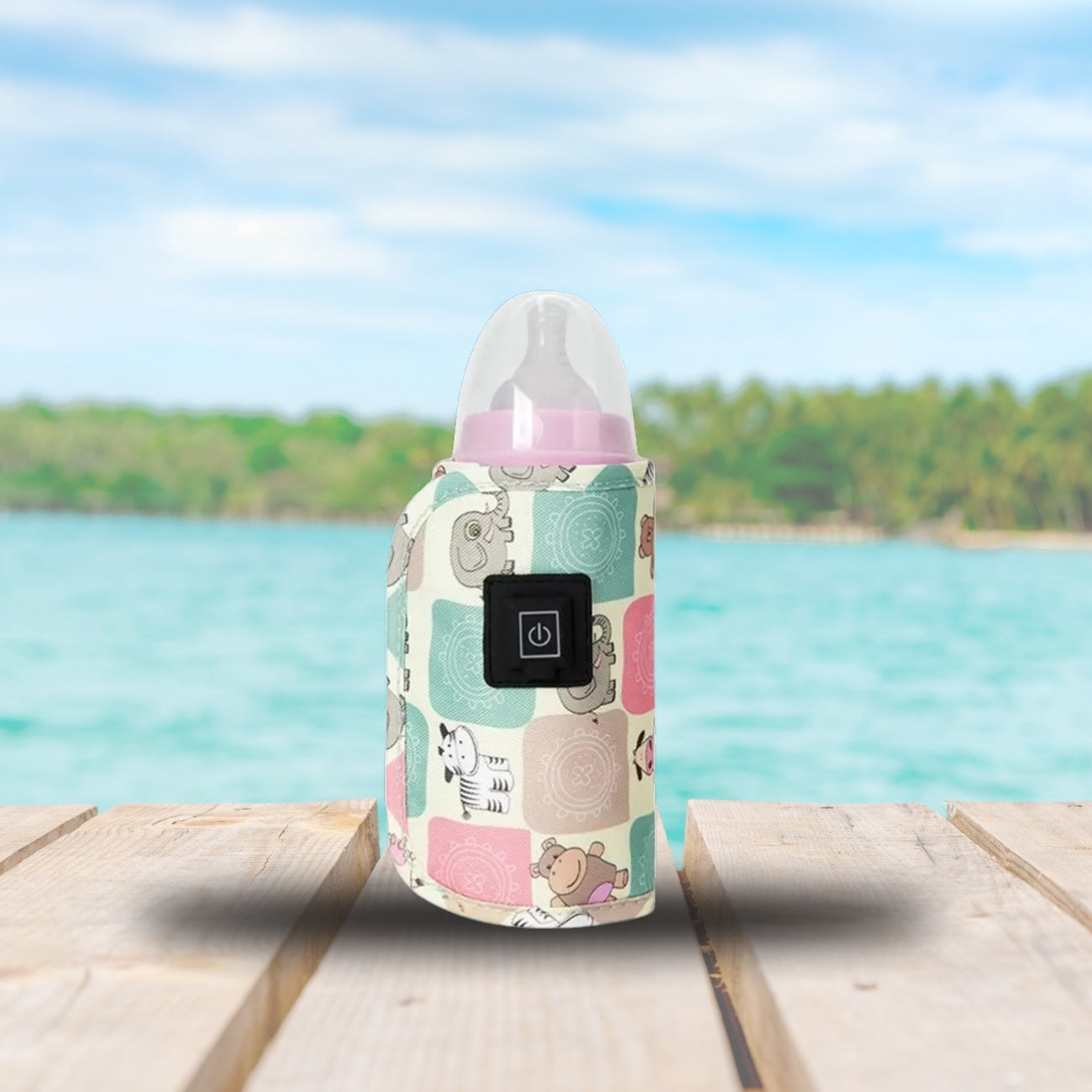 chauffe-biberon-portable-nature-animaux-joyeux