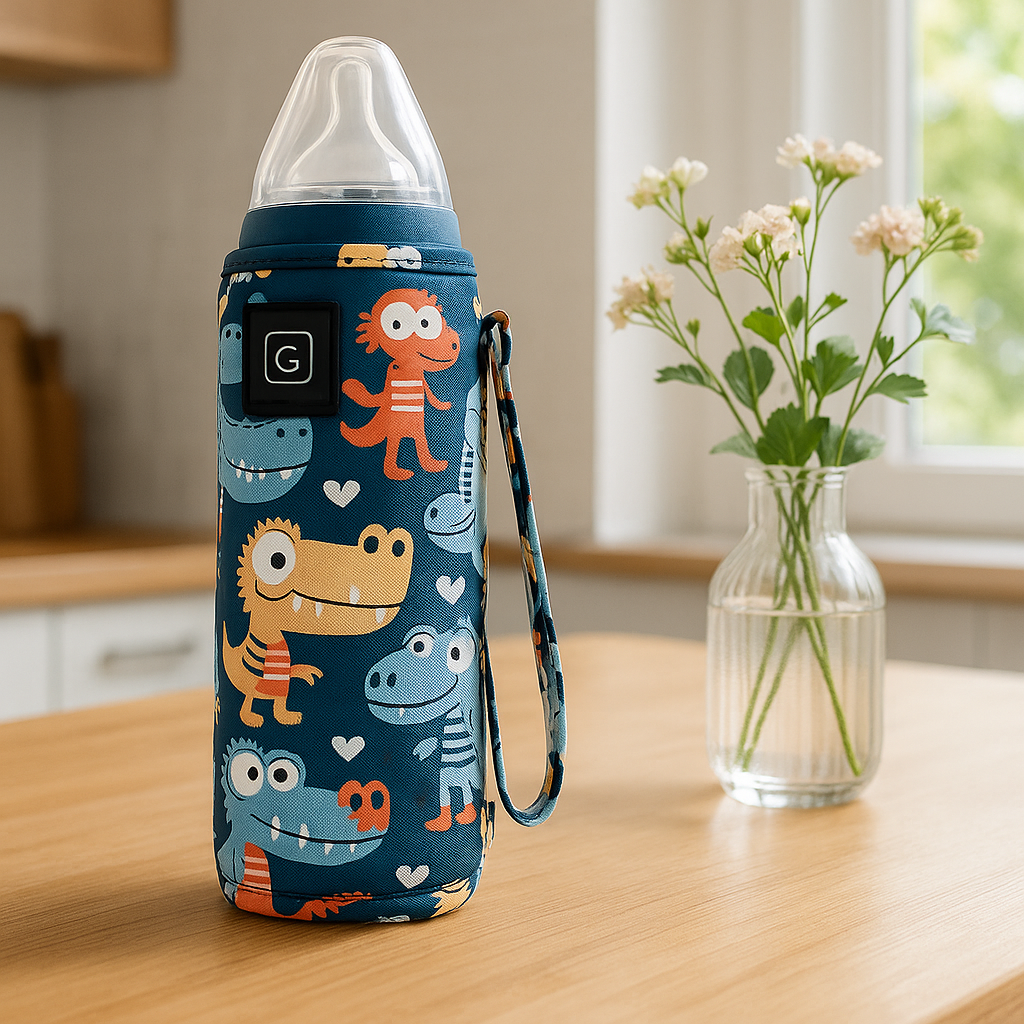 chauffe biberon voiture bleu