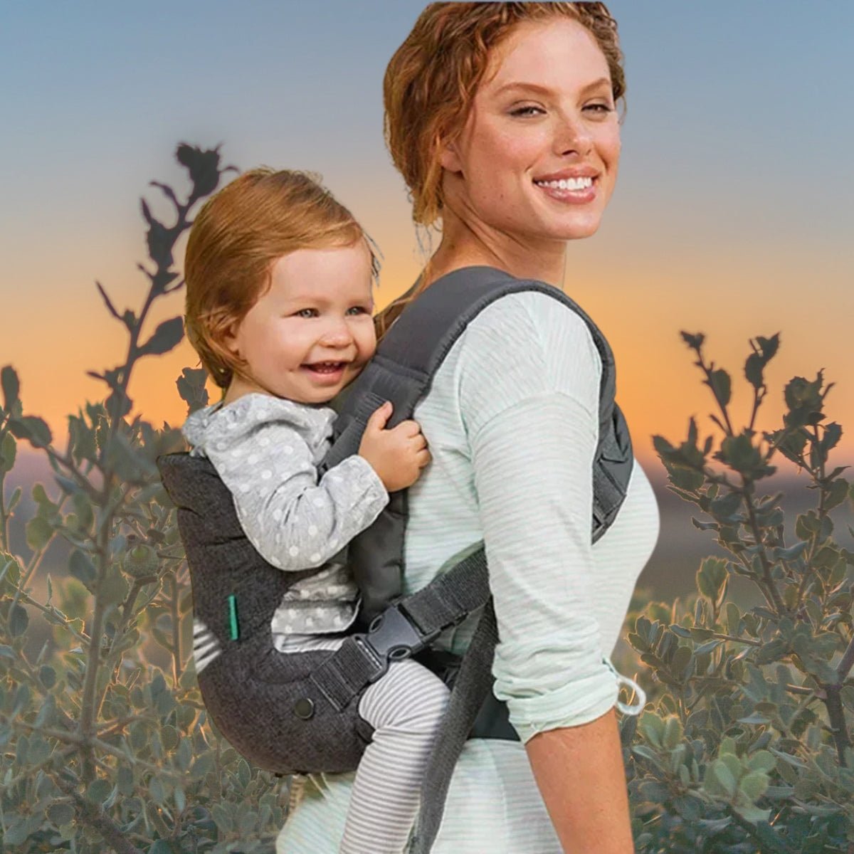 PORTE BEBE DOS | TENDRESSE MAGIQUE - Djimberry Bébé