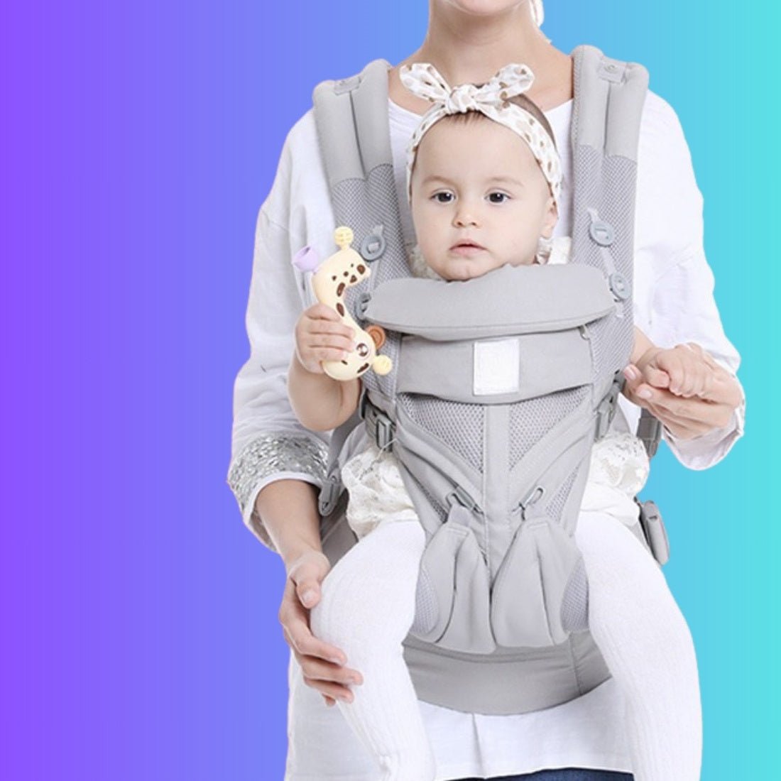 PORTE BEBE ERGONOMIQUE | COCON CONFORTABLE - Djimberry Bébé