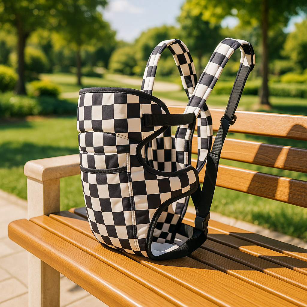 porte bebe physiologique echiquier