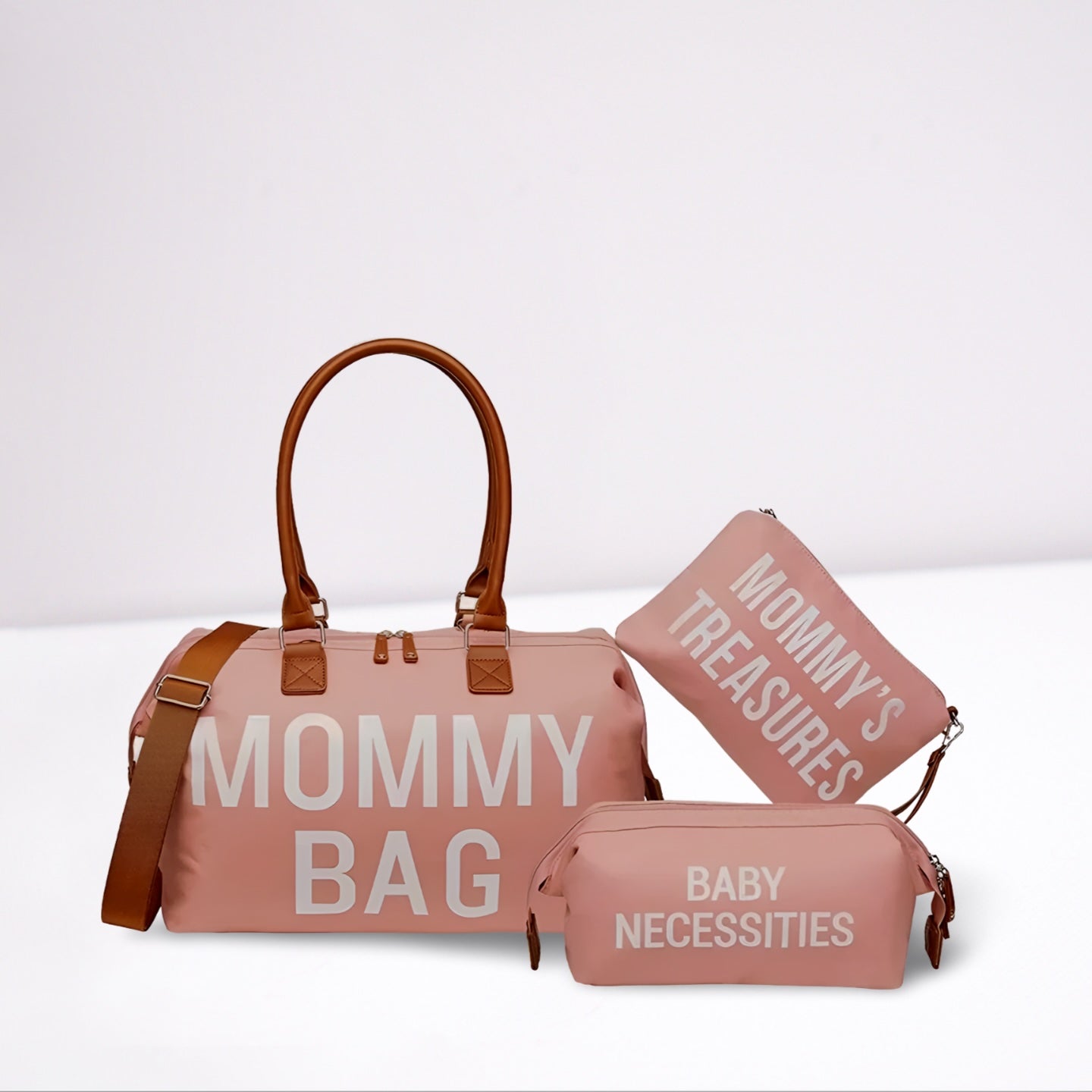 sac a langer bebe rose