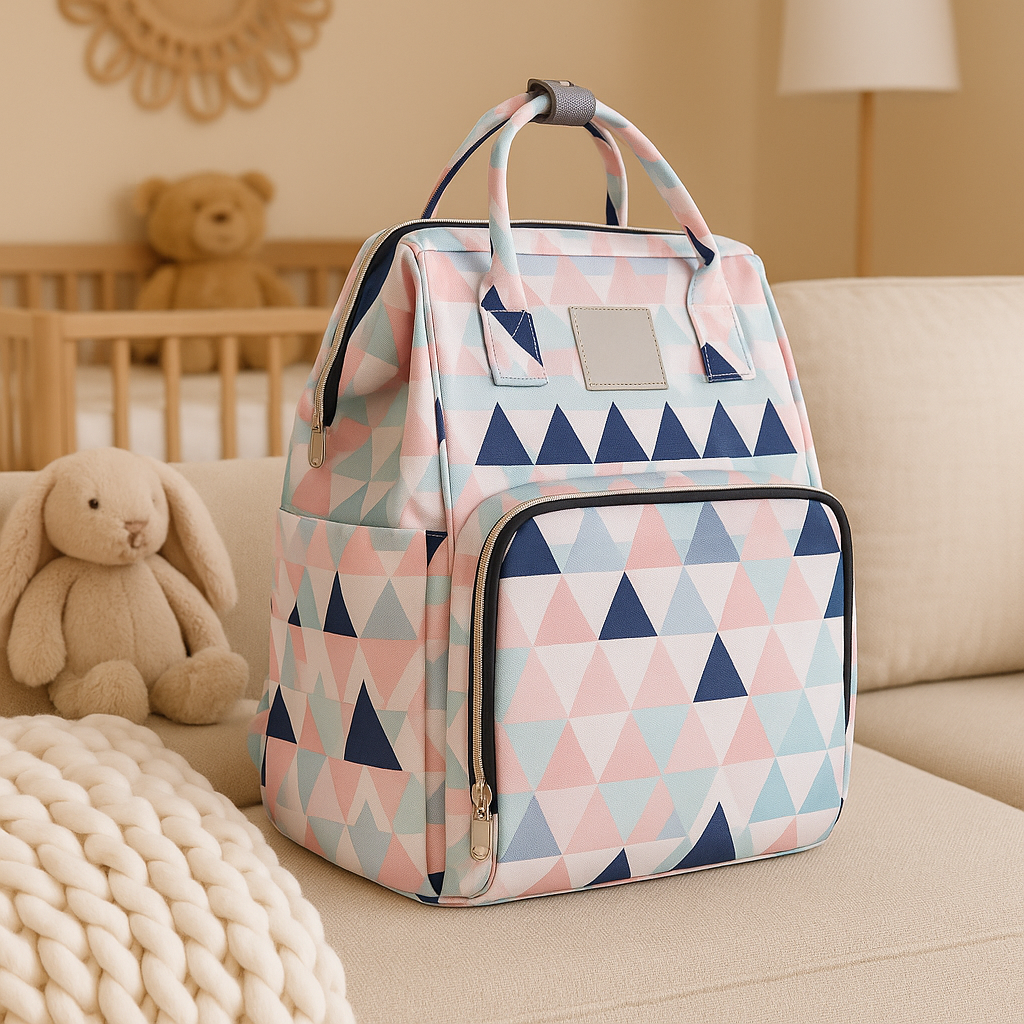 sac a langer fille geometrie triangle