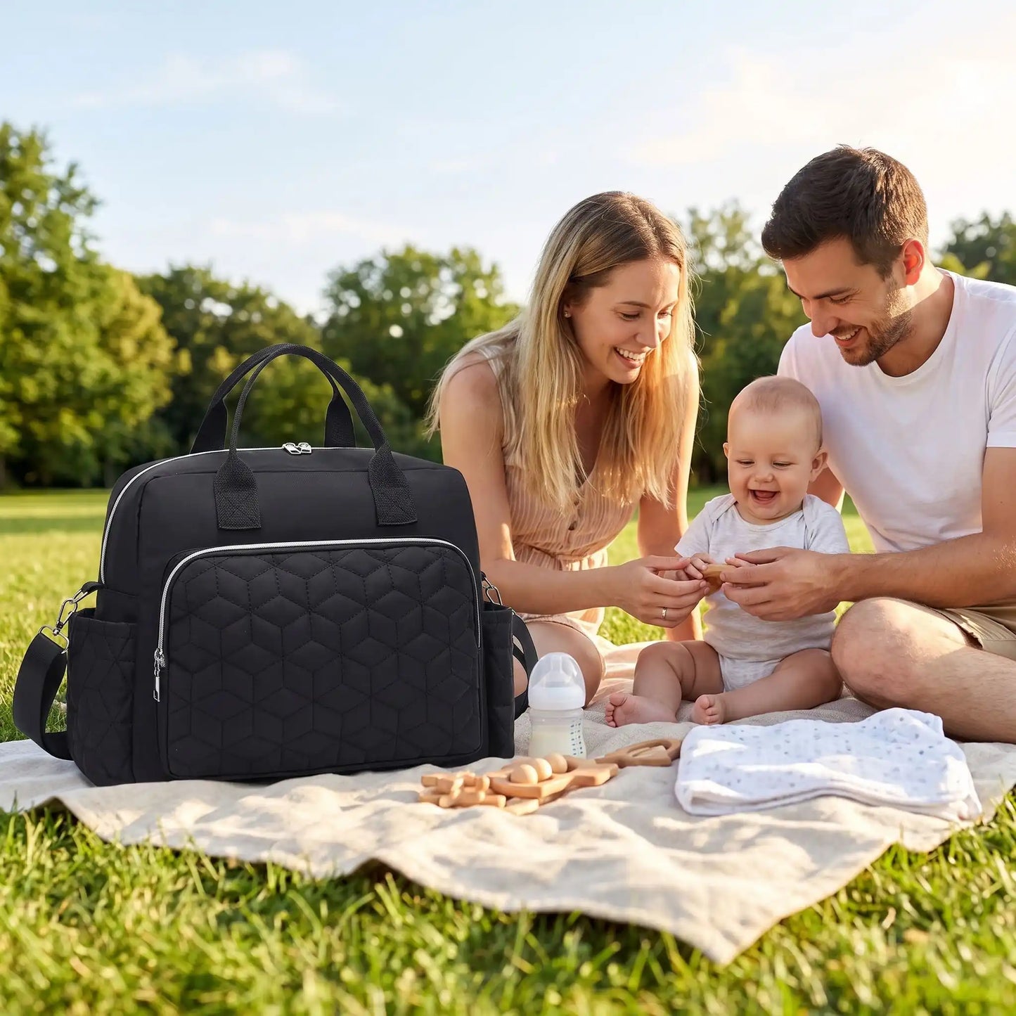 sac a langer noir ideale