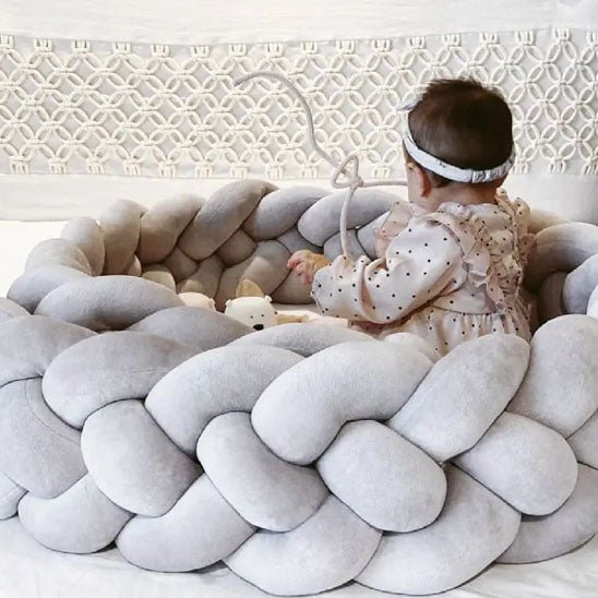 tour de lit bébé tressé | NUAGE ENVELOPPANT - Djimberry Bébé