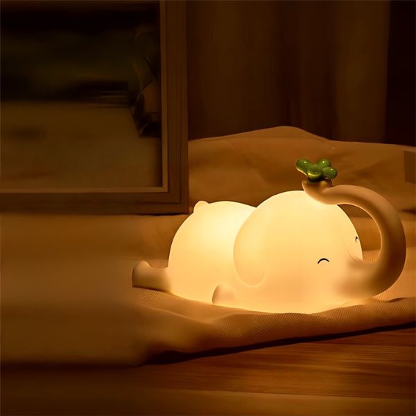 VEILLEUSE LIT BEBE | ÉLÉPHANT DOUX - Djimberry Bébé