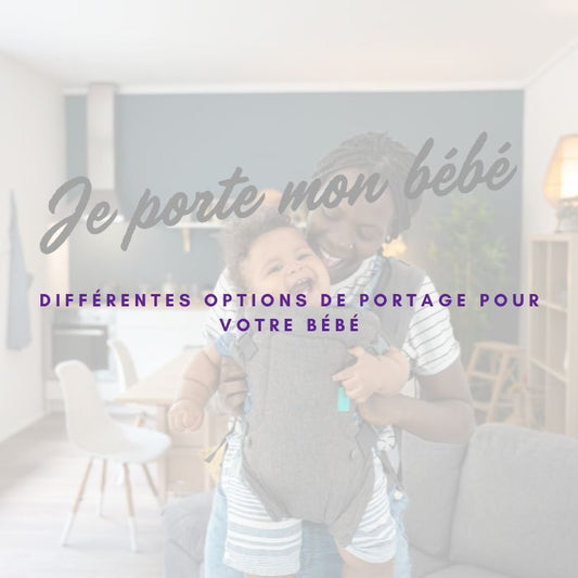 je porte mon bébé