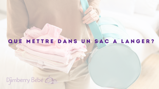 sac a langer bebe