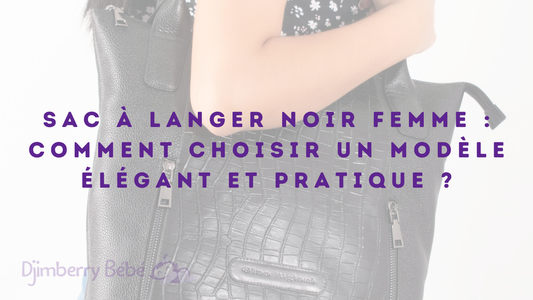 sac a langer noir