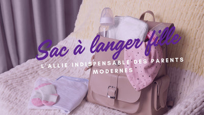 sac a langer fille
