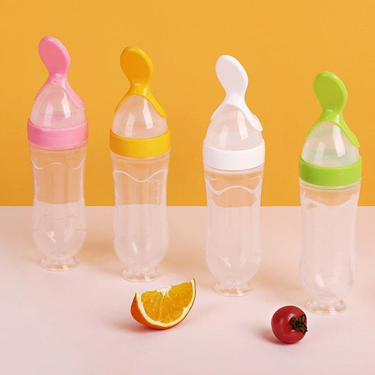 Biberon avec cuillère pour nouveau - né | EasyBottle™ - Djimberry Bébé