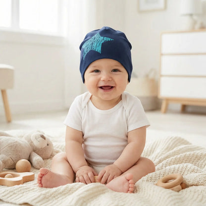 bonnet bébé marine