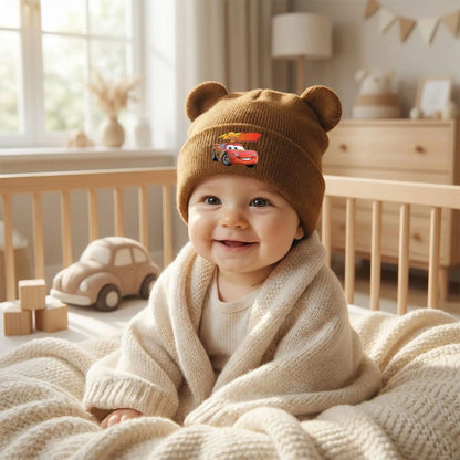 bonnet bebe garcon marron