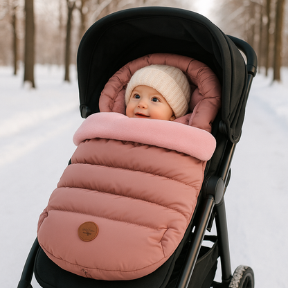 chanceliere poussette rose