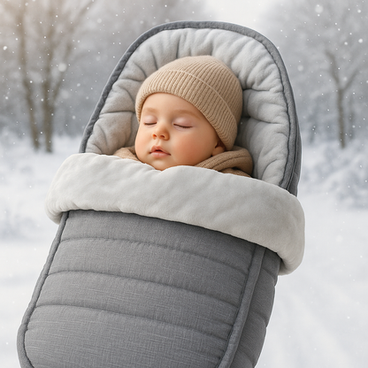 chanceliere poussette gris lin