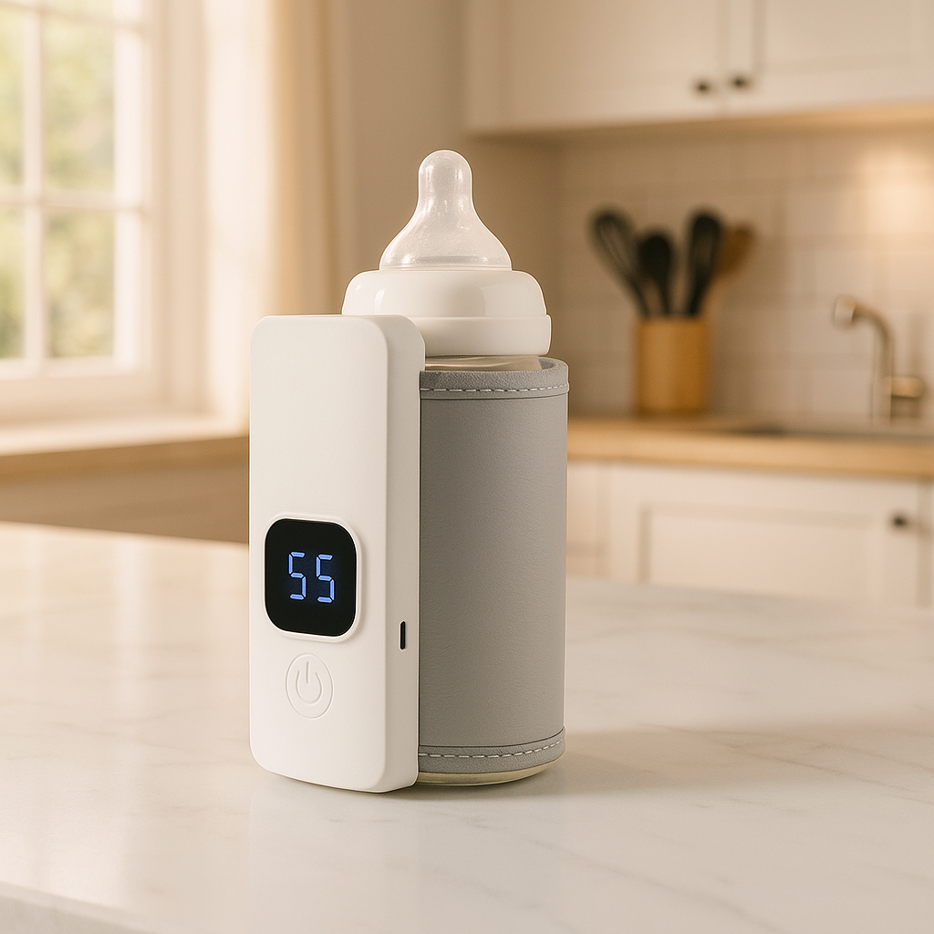 chauffe biberon nomade gris