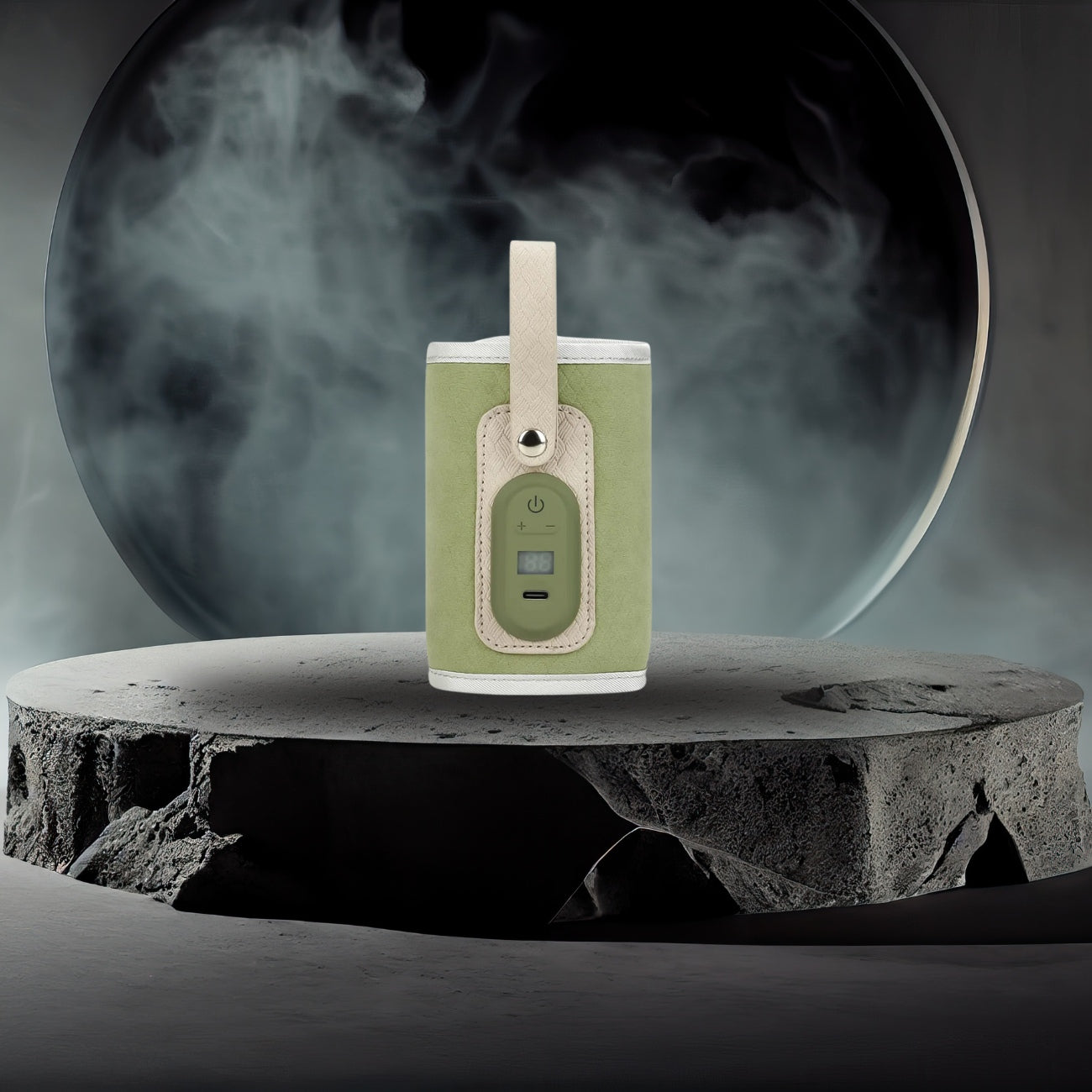 chauffe-biberon-nomade-embiance-vert-vert