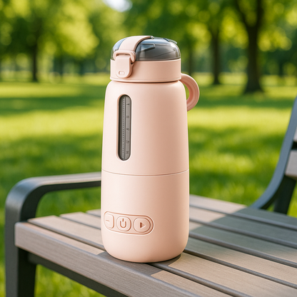 chauffe biberon nomade ti lait rose