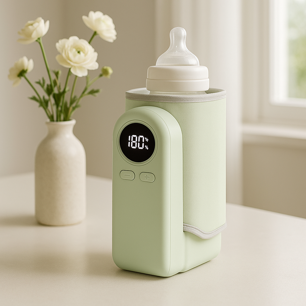 chauffe biberon nomade vert