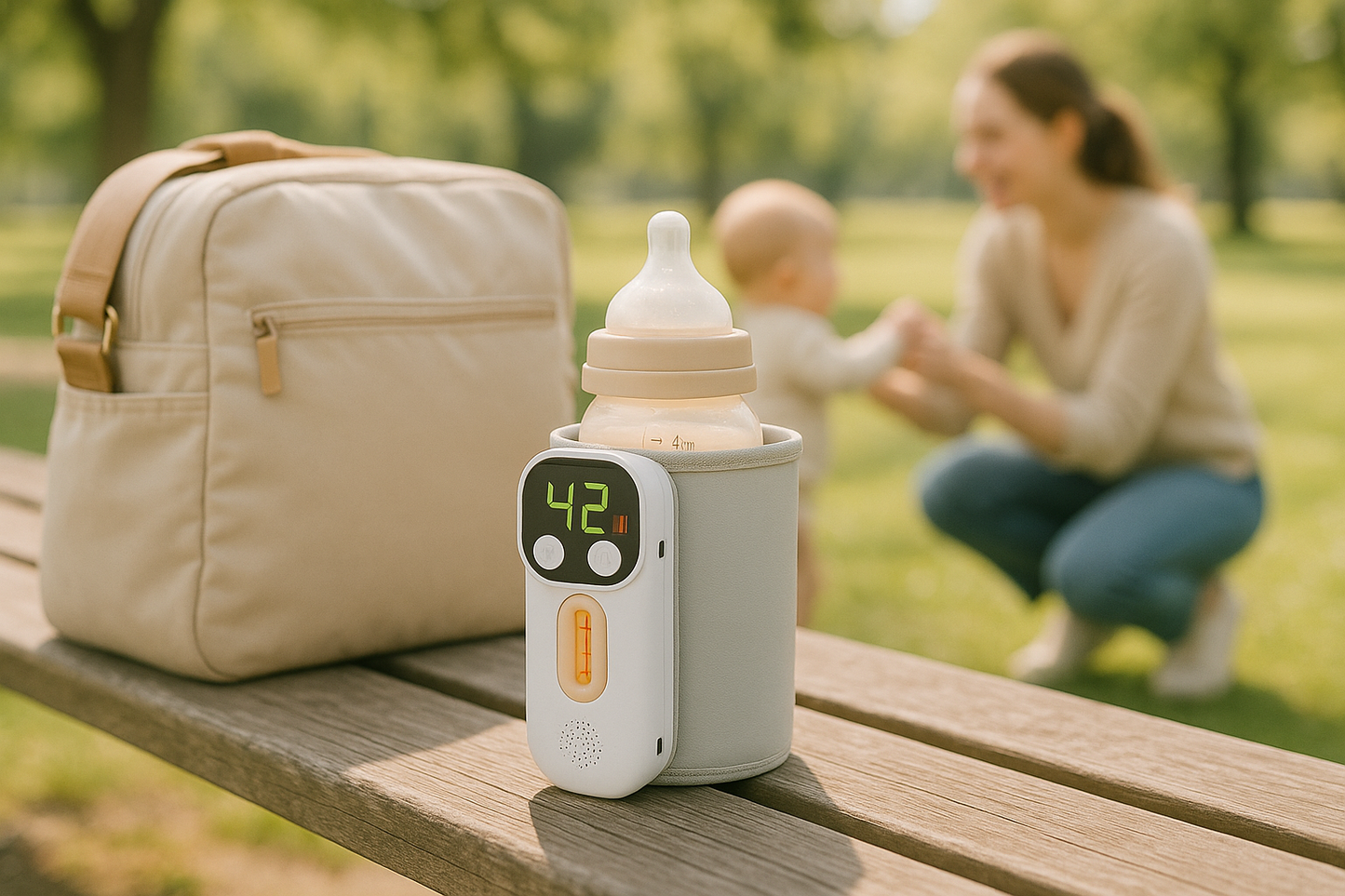 chauffe biberon nomade sortie