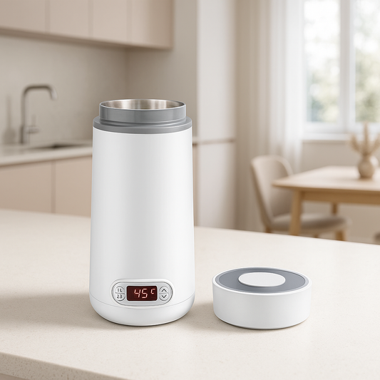 chauffe biberon portable blanc