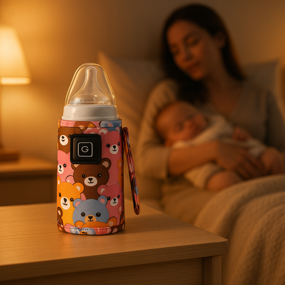 chauffe biberon voiture nuit