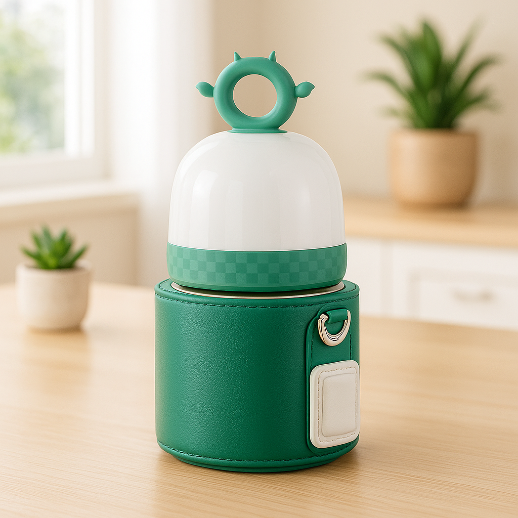 chauffe biberon voiture vert