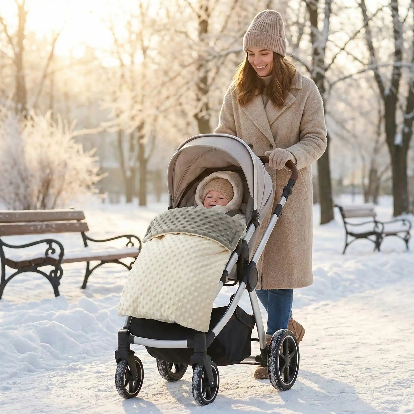 couverture bébé promenade