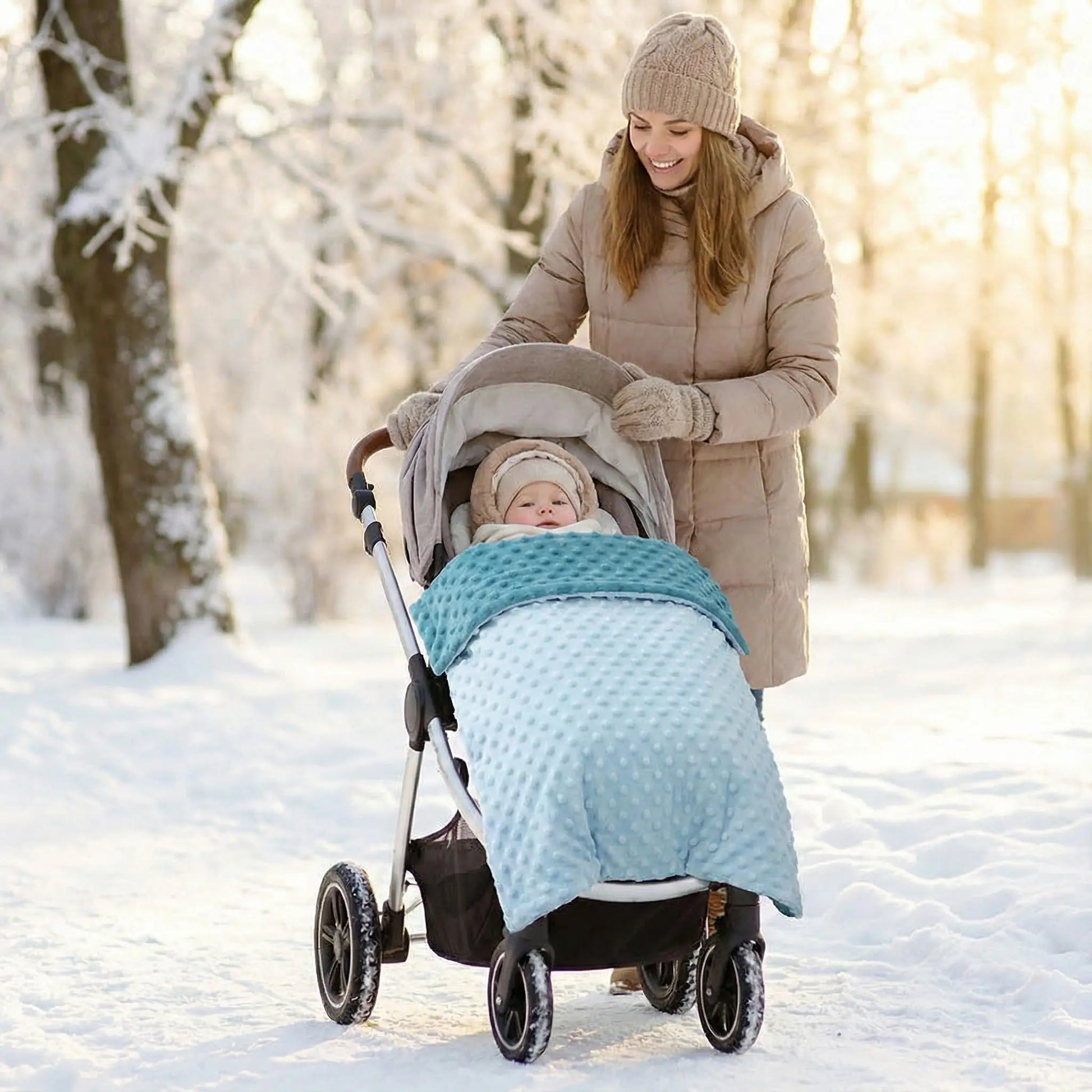 couverture bebe polaire promenade
