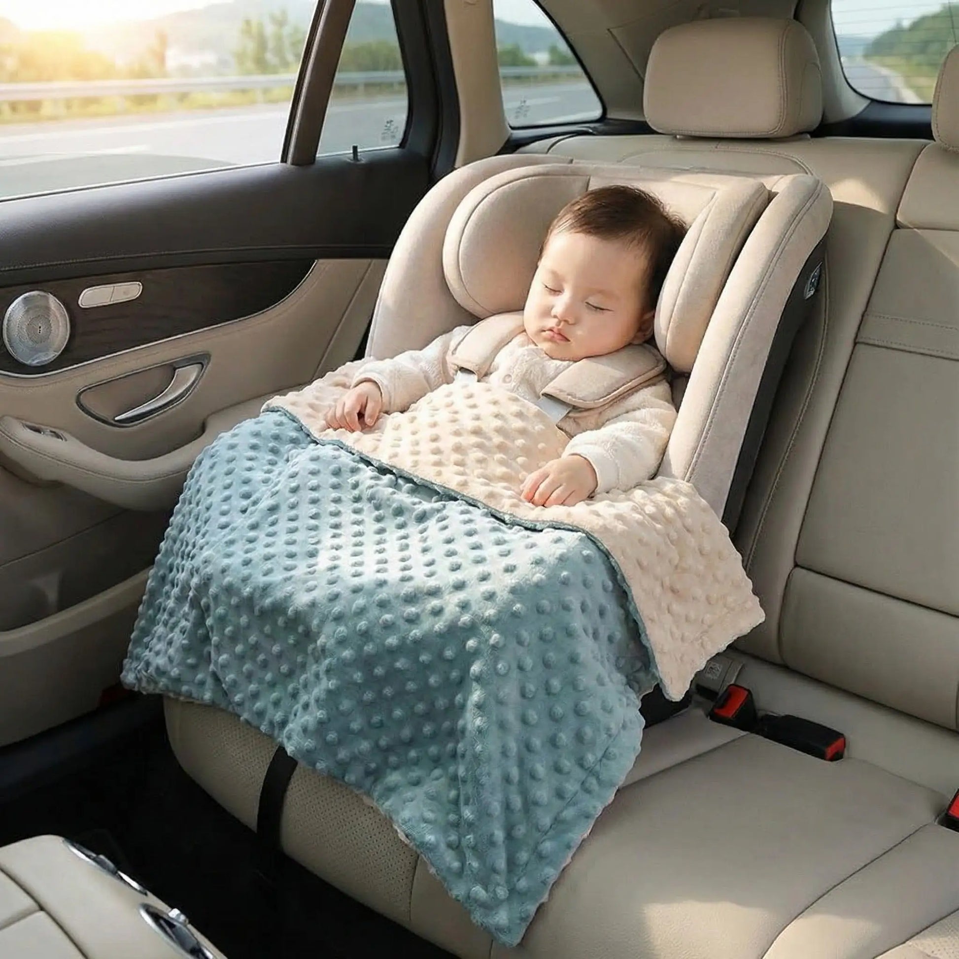 couverture bebe polaire adapte