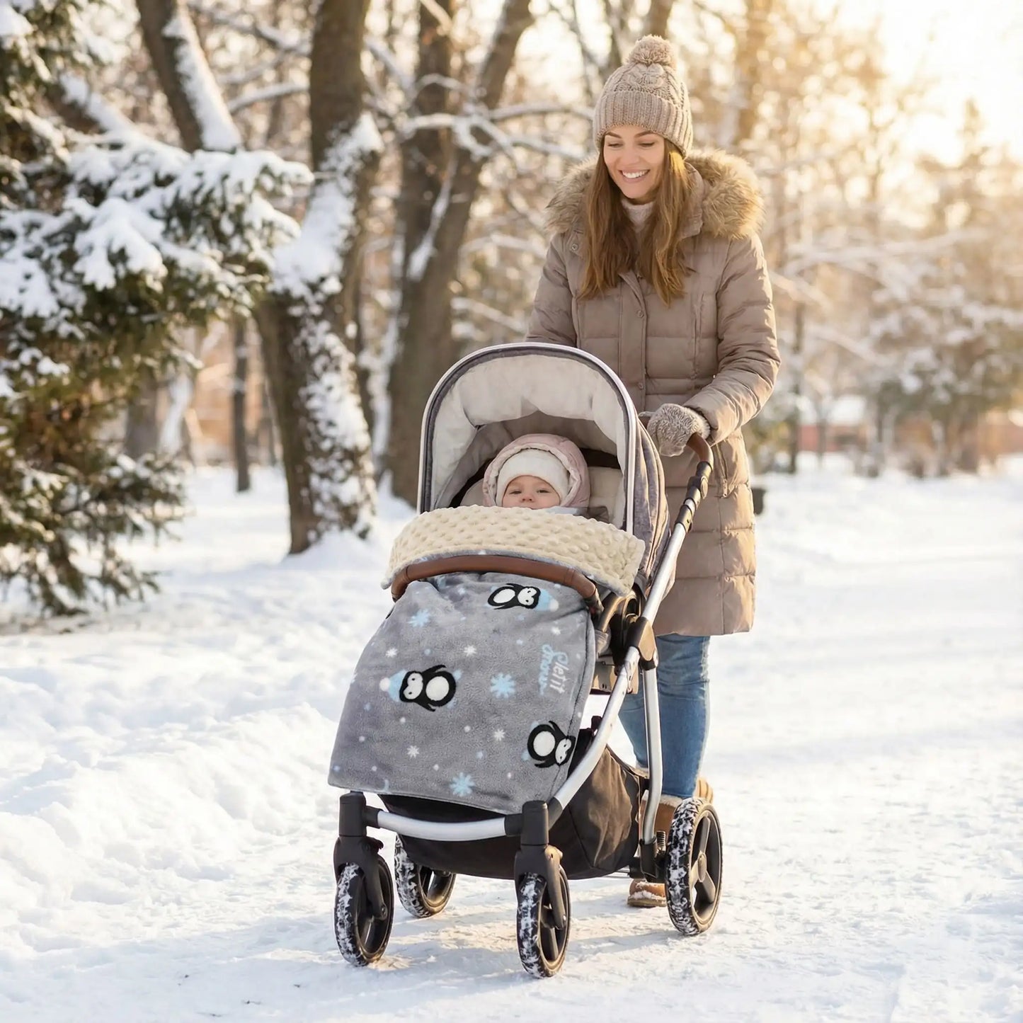 couverture bebe polaire promenade