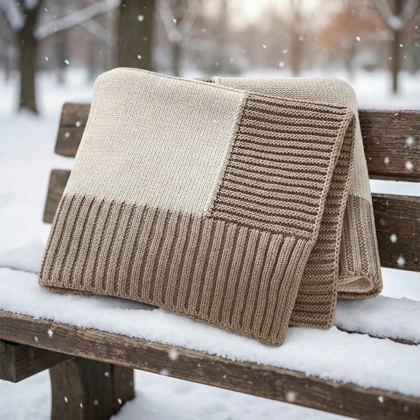 couverture bebe tricot