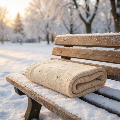 couverture bebe tricot | nid doux