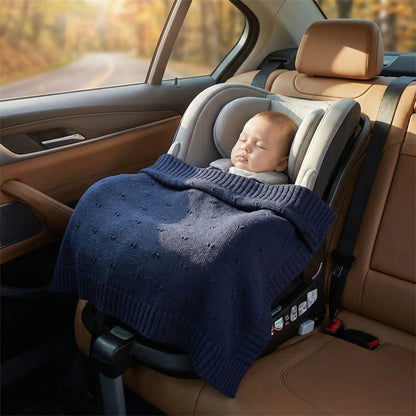 couverture bebe tricot | nid doux