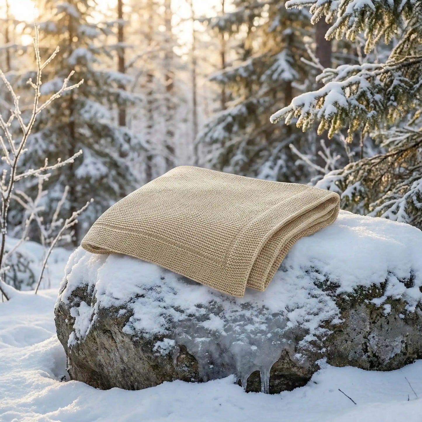 couverture bebe tricot | nuage de reve