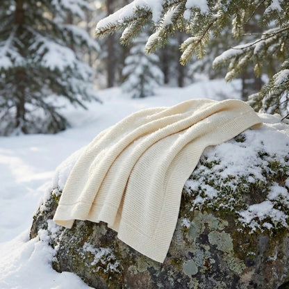 couverture bebe tricot | nuage de reve