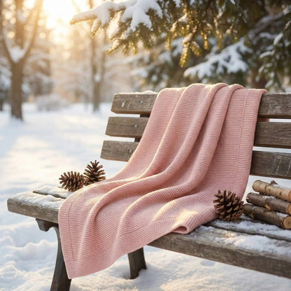 couverture bebe tricot | nuage de reve