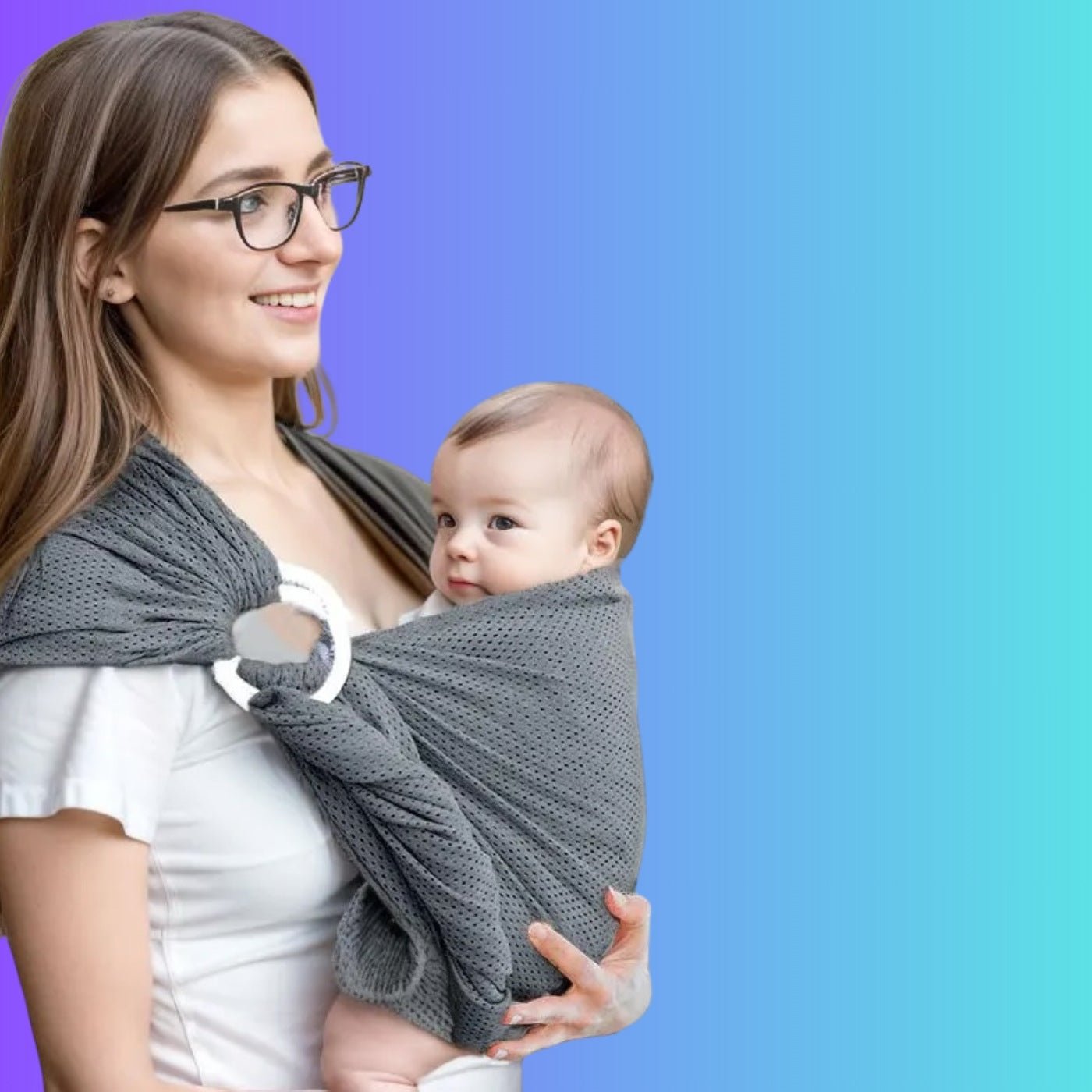 ECHARPE DE PORTAGE BEBE | COMPLICE ESSENTIEL - Djimberry Bébé