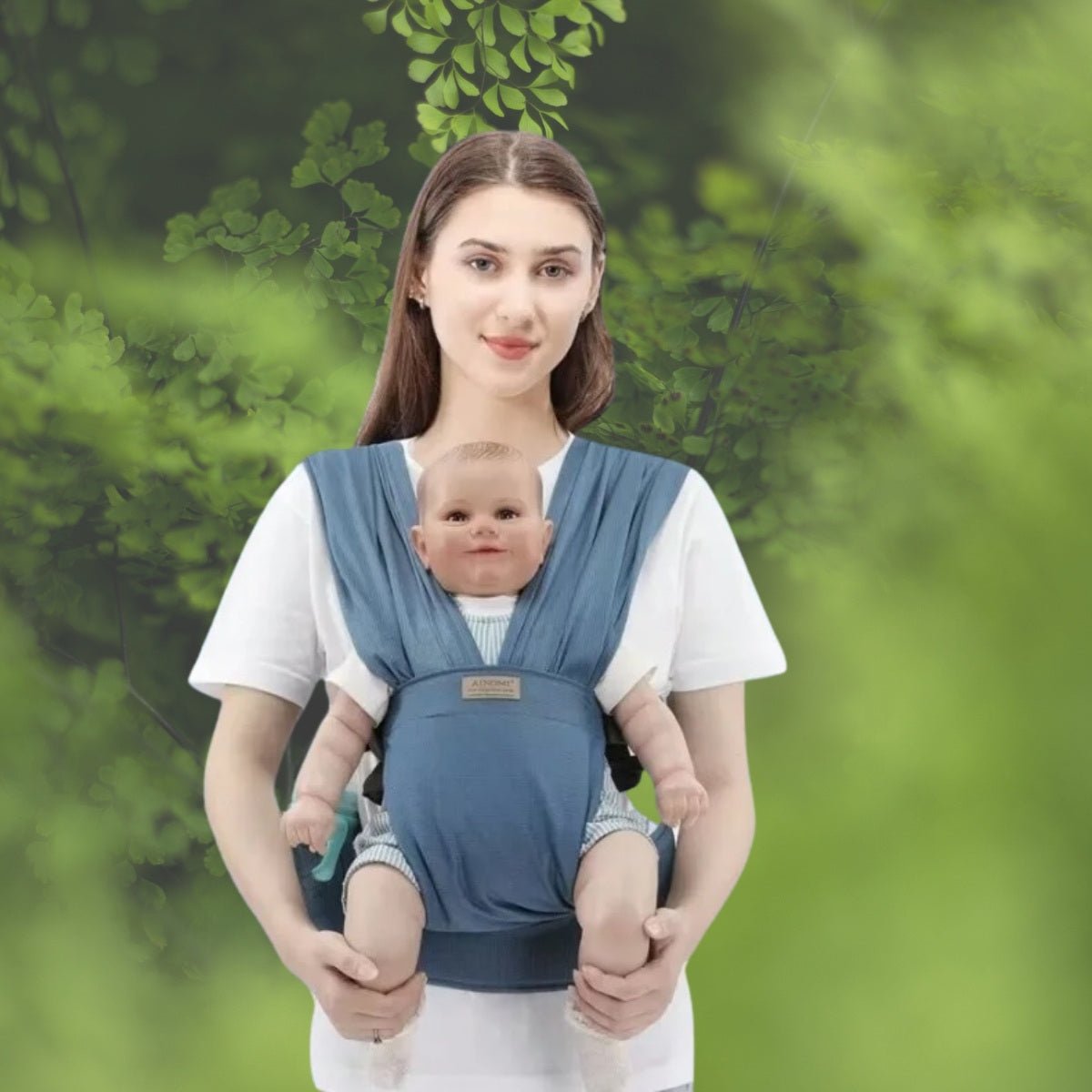 ECHARPE DE PORTAGE BEBE | LEGER BERCEAU - Djimberry Bébé