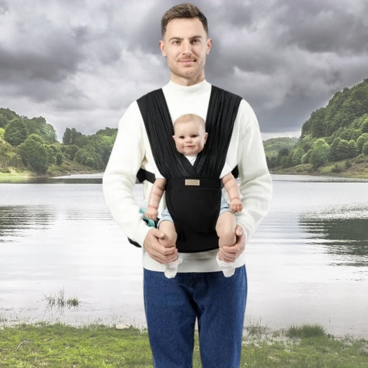 ECHARPE DE PORTAGE BEBE | LEGER BERCEAU - Djimberry Bébé