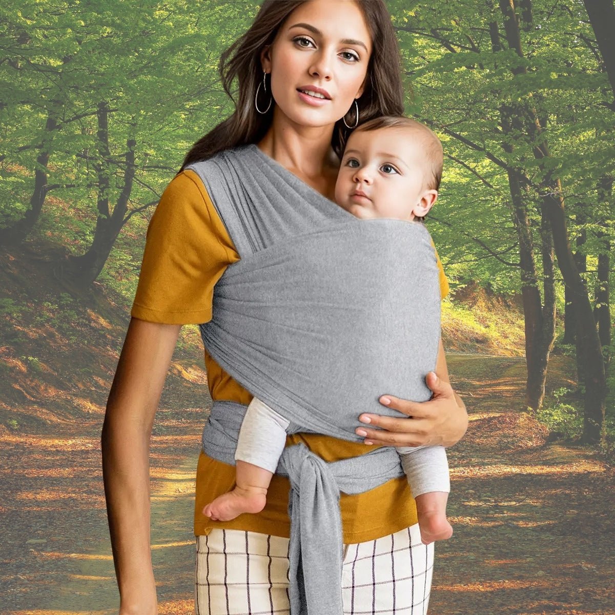 ECHARPE DE PORTAGE BEBE | NID LEGER - Djimberry Bébé