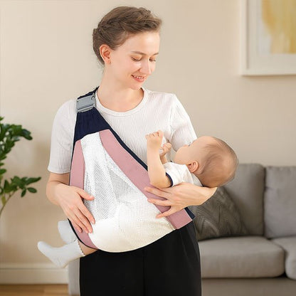 echarpe de portage rose