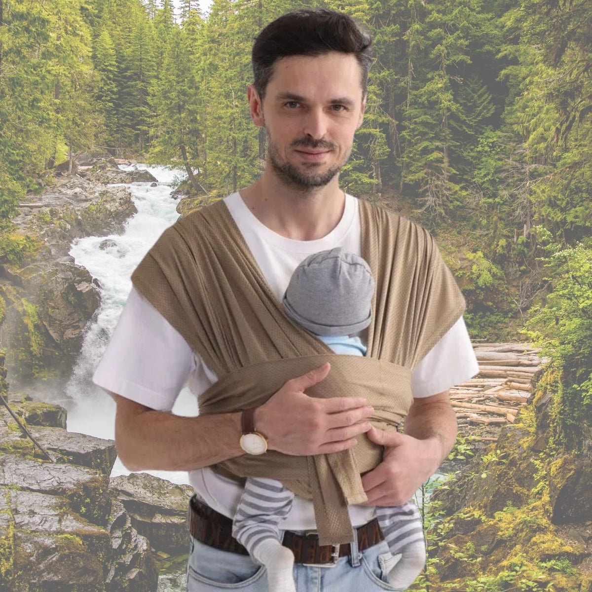 ECHARPE DE PORTAGE | LIEN CONFORTABLE - Djimberry Bébé