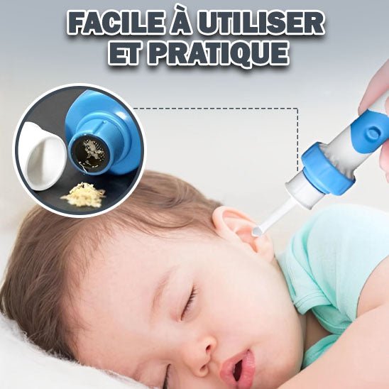 FineEars™️ - Machine de nettoyage d'oreille électrique portable - Djimberry Bébé