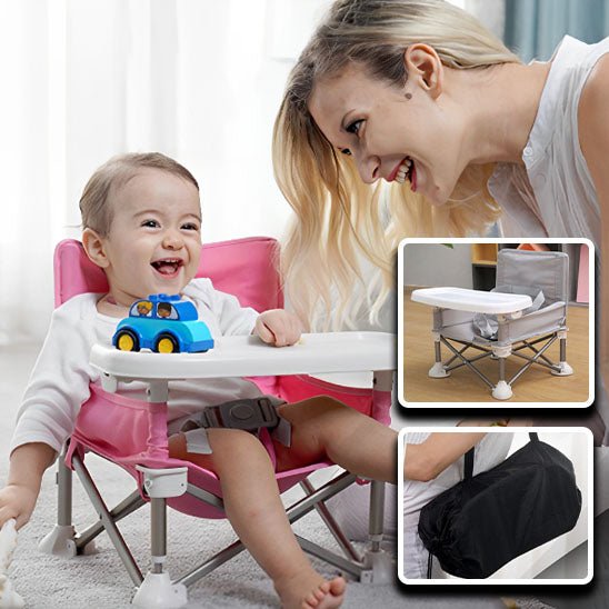 HappySeat™ - Chaise d'appoint de voyage pliable - Djimberry Bébé