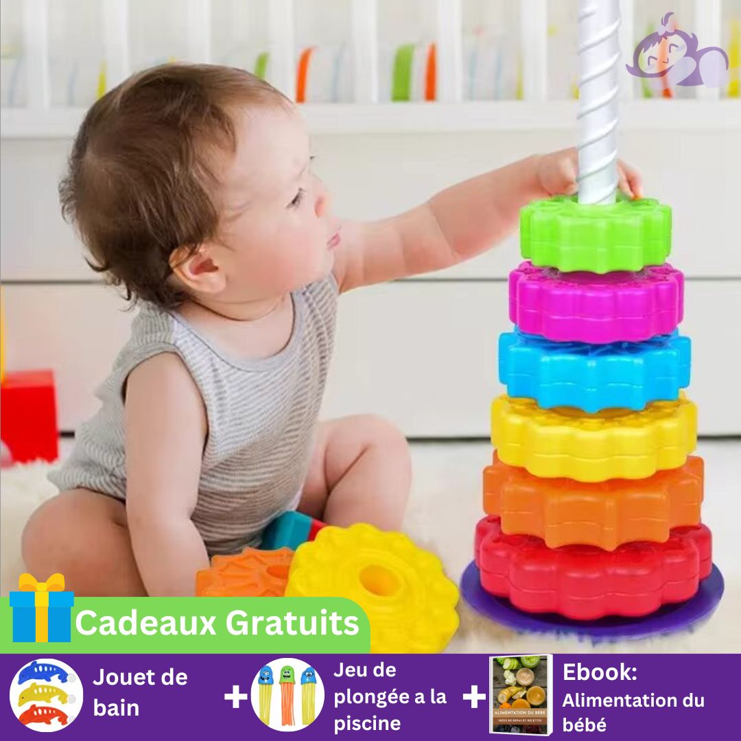 Jouet pour bébé | RainbowStacking™ - Djimberry Bébé