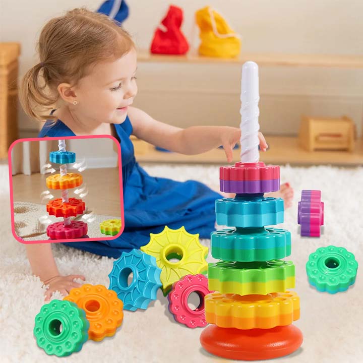 Jouet pour bébé | RainbowStacking™ - Djimberry Bébé