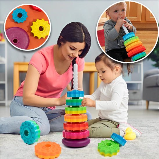 Jouet pour bébé | RainbowStacking™ - Djimberry Bébé