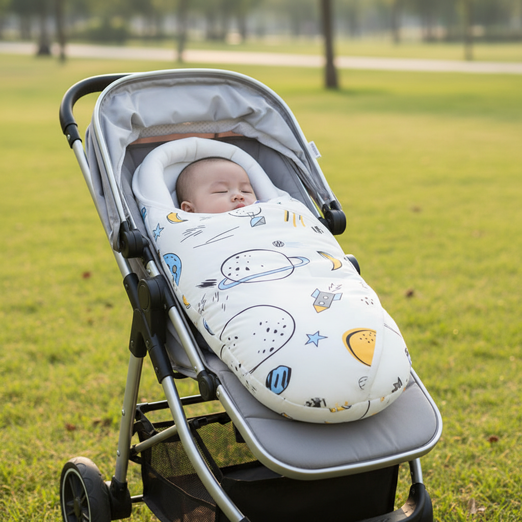 nid d'ange bébé printemps
